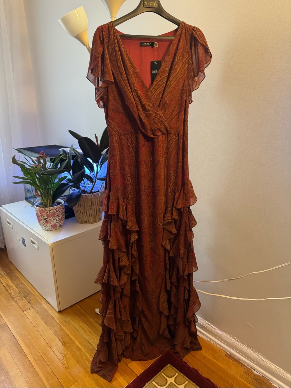 KIMBINELL-SHORT SLEEVE-GOWN